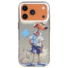 Load image into Gallery viewer, Animal Pattern Oil Painting Series PC + TPU Phone Case, For iPhone 17 Pro Max