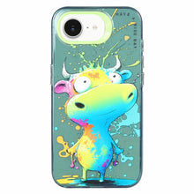 Load image into Gallery viewer, Animal Pattern Oil Painting Series PC + TPU Phone Case, For iPhone 17e / 16e