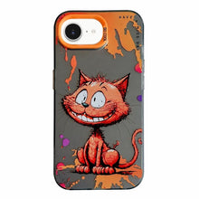 Load image into Gallery viewer, Animal Pattern Oil Painting Series PC + TPU Phone Case, For iPhone 17e / 16e