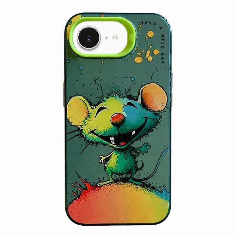 Animal Pattern Oil Painting Series PC + TPU Phone Case, For iPhone 17e / 16e
