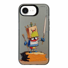 Load image into Gallery viewer, Animal Pattern Oil Painting Series PC + TPU Phone Case, For iPhone 17e / 16e
