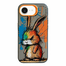 Load image into Gallery viewer, Animal Pattern Oil Painting Series PC + TPU Phone Case, For iPhone 17e / 16e