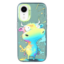 Load image into Gallery viewer, Animal Pattern Oil Painting Series PC + TPU Phone Case, For iPhone XR