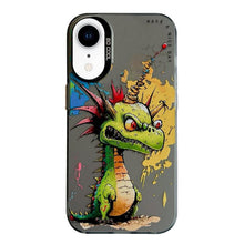 Load image into Gallery viewer, Animal Pattern Oil Painting Series PC + TPU Phone Case, For iPhone XR
