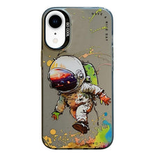 Load image into Gallery viewer, Animal Pattern Oil Painting Series PC + TPU Phone Case, For iPhone XR