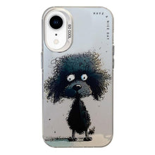 Load image into Gallery viewer, Animal Pattern Oil Painting Series PC + TPU Phone Case, For iPhone XR
