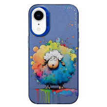 Load image into Gallery viewer, Animal Pattern Oil Painting Series PC + TPU Phone Case, For iPhone XR