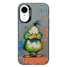 Load image into Gallery viewer, Animal Pattern Oil Painting Series PC + TPU Phone Case, For iPhone XR