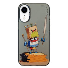 Load image into Gallery viewer, Animal Pattern Oil Painting Series PC + TPU Phone Case, For iPhone XR