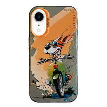 Load image into Gallery viewer, Animal Pattern Oil Painting Series PC + TPU Phone Case, For iPhone XR