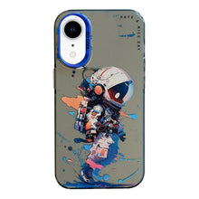 Load image into Gallery viewer, Animal Pattern Oil Painting Series PC + TPU Phone Case, For iPhone XR