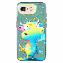 Load image into Gallery viewer, Animal Pattern Oil Painting Series PC + TPU Phone Case, For iPhone 6s / 6
