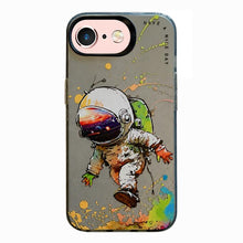 Load image into Gallery viewer, Animal Pattern Oil Painting Series PC + TPU Phone Case, For iPhone 6s / 6