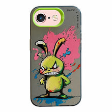 Load image into Gallery viewer, Animal Pattern Oil Painting Series PC + TPU Phone Case, For iPhone 6s / 6