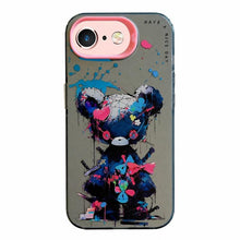 Load image into Gallery viewer, Animal Pattern Oil Painting Series PC + TPU Phone Case, For iPhone 6s / 6
