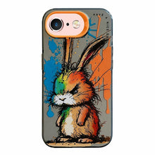Load image into Gallery viewer, Animal Pattern Oil Painting Series PC + TPU Phone Case, For iPhone 6s / 6
