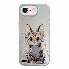 Load image into Gallery viewer, Animal Pattern Oil Painting Series PC + TPU Phone Case, For iPhone 6s Plus / 6 Plus