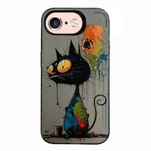 Load image into Gallery viewer, Animal Pattern Oil Painting Series PC + TPU Phone Case, For iPhone 6s Plus / 6 Plus