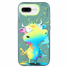 Load image into Gallery viewer, Animal Pattern Oil Painting Series PC + TPU Phone Case, For iPhone 7 Plus / 8 Plus