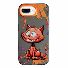 Load image into Gallery viewer, Animal Pattern Oil Painting Series PC + TPU Phone Case, For iPhone 7 Plus / 8 Plus