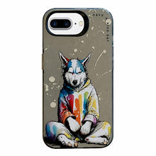 Load image into Gallery viewer, Animal Pattern Oil Painting Series PC + TPU Phone Case, For iPhone 7 Plus / 8 Plus