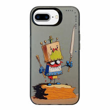 Load image into Gallery viewer, Animal Pattern Oil Painting Series PC + TPU Phone Case, For iPhone 7 Plus / 8 Plus