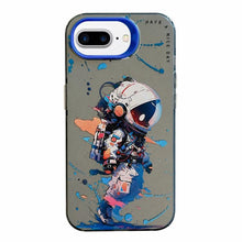 Load image into Gallery viewer, Animal Pattern Oil Painting Series PC + TPU Phone Case, For iPhone 7 Plus / 8 Plus