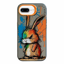 Load image into Gallery viewer, Animal Pattern Oil Painting Series PC + TPU Phone Case, For iPhone 7 Plus / 8 Plus