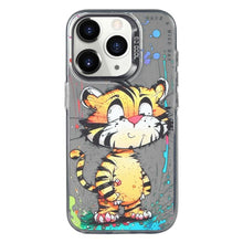 Load image into Gallery viewer, Animal Pattern Oil Painting Series PC + TPU Phone Case, For iPhone 11 Pro