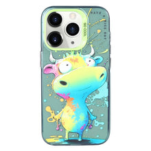 Load image into Gallery viewer, Animal Pattern Oil Painting Series PC + TPU Phone Case, For iPhone 11 Pro