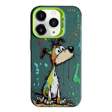 Load image into Gallery viewer, Animal Pattern Oil Painting Series PC + TPU Phone Case, For iPhone 11 Pro