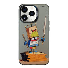 Load image into Gallery viewer, Animal Pattern Oil Painting Series PC + TPU Phone Case, For iPhone 11 Pro