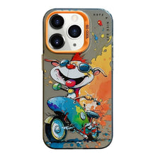 Load image into Gallery viewer, Animal Pattern Oil Painting Series PC + TPU Phone Case, For iPhone 11 Pro
