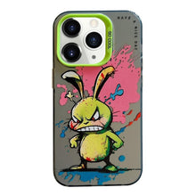 Load image into Gallery viewer, Animal Pattern Oil Painting Series PC + TPU Phone Case, For iPhone 11 Pro