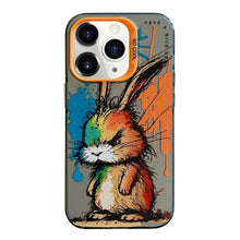 Load image into Gallery viewer, Animal Pattern Oil Painting Series PC + TPU Phone Case, For iPhone 11 Pro