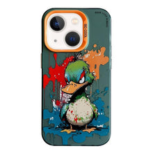 Load image into Gallery viewer, Animal Pattern Oil Painting Series PC + TPU Phone Case, For iPhone 13 mini