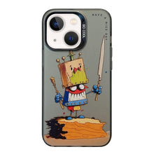 Load image into Gallery viewer, Animal Pattern Oil Painting Series PC + TPU Phone Case, For iPhone 13 mini