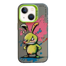 Load image into Gallery viewer, Animal Pattern Oil Painting Series PC + TPU Phone Case, For iPhone 13 mini