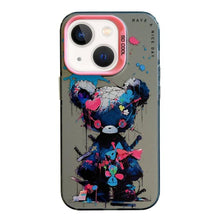 Load image into Gallery viewer, Animal Pattern Oil Painting Series PC + TPU Phone Case, For iPhone 13 mini