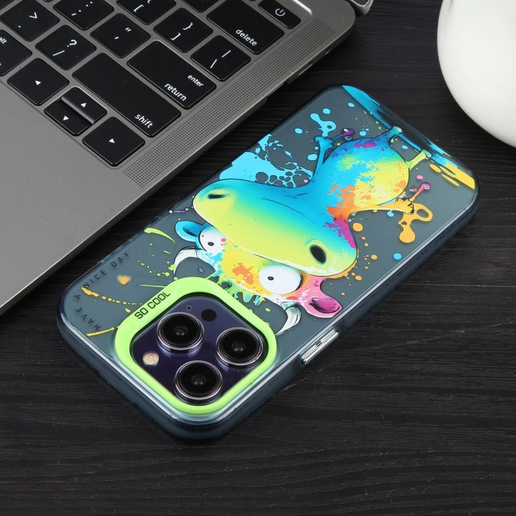 Animal Pattern Oil Painting Series PC + TPU Phone Case, For iPhone 17e / 16e