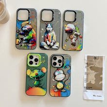Load image into Gallery viewer, Animal Pattern Oil Painting Series PC + TPU Phone Case, For iPhone 18 Pro / 17 Pro
