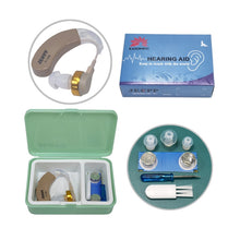 Load image into Gallery viewer, KAIXINWEI F-168 DC1.5V Earhook Hearing Aid Sound Amplifier, F-168