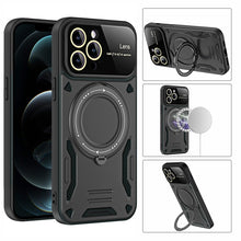 Load image into Gallery viewer, Large Window MagSafe Holder Phone Case, For iPhone 14 Plus, For iPhone 14, For iPhone 14 Pro, For iPhone 14 Pro Max, For iPhone 13 Pro Max, For iPhone 13 Pro, For iPhone 13, For iPhone 12