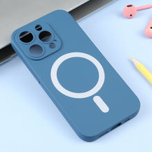 Load image into Gallery viewer, Liquid Silicone Magsafe Phone Case, For iPhone 15 Pro Max, For iPhone 15 Pro, For iPhone 15 Plus, For iPhone 15