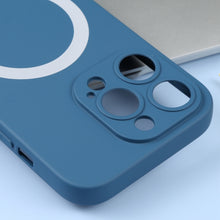 Load image into Gallery viewer, Liquid Silicone Magsafe Phone Case, For iPhone 15 Pro Max, For iPhone 15 Pro, For iPhone 15 Plus, For iPhone 15