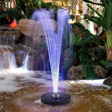 Load image into Gallery viewer, Solar Fountain Pump with LED Light, Fountain Pump with LED Light