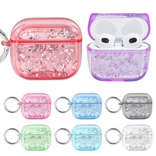 Load image into Gallery viewer, Silver Foil Epoxy Bluetooth Earphone Protective Case, For AirPods Pro 2, For AirPods 3, For AirPods Pro