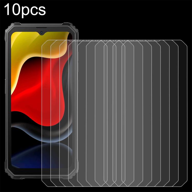 10pcs 0.26mm 9H 2.5D Tempered Glass Film, For Blackview ROCK 5, For Blackview Oscal FLAT 3C, For Blackview Oscal Pilot 6, For Blackview WAVE 7C, For Blackview Rock 3, For Blackview Rock 2 Pro, For Blackview Fort 5, For Blackview Oscal Pilot 5          ...