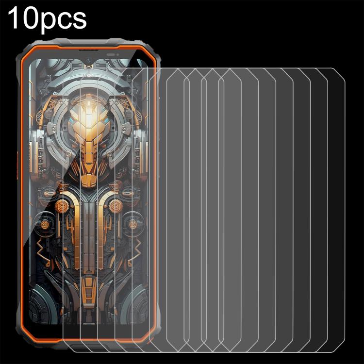 10pcs 0.26mm 9H 2.5D Tempered Glass Film, For Blackview ROCK 5, For Blackview Oscal FLAT 3C, For Blackview Oscal Pilot 6, For Blackview WAVE 7C, For Blackview Rock 3, For Blackview Rock 2 Pro, For Blackview Fort 5, For Blackview Oscal Pilot 5          ...