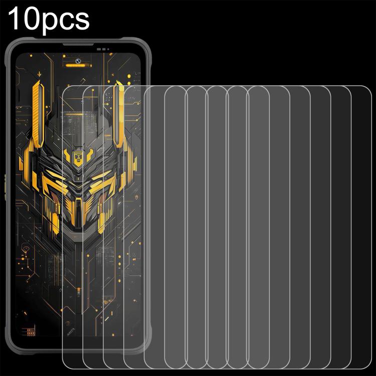 10pcs 0.26mm 9H 2.5D Tempered Glass Film, For Blackview ROCK 5, For Blackview Oscal FLAT 3C, For Blackview Oscal Pilot 6, For Blackview WAVE 7C, For Blackview Rock 3, For Blackview Rock 2 Pro, For Blackview Fort 5, For Blackview Oscal Pilot 5          ...
